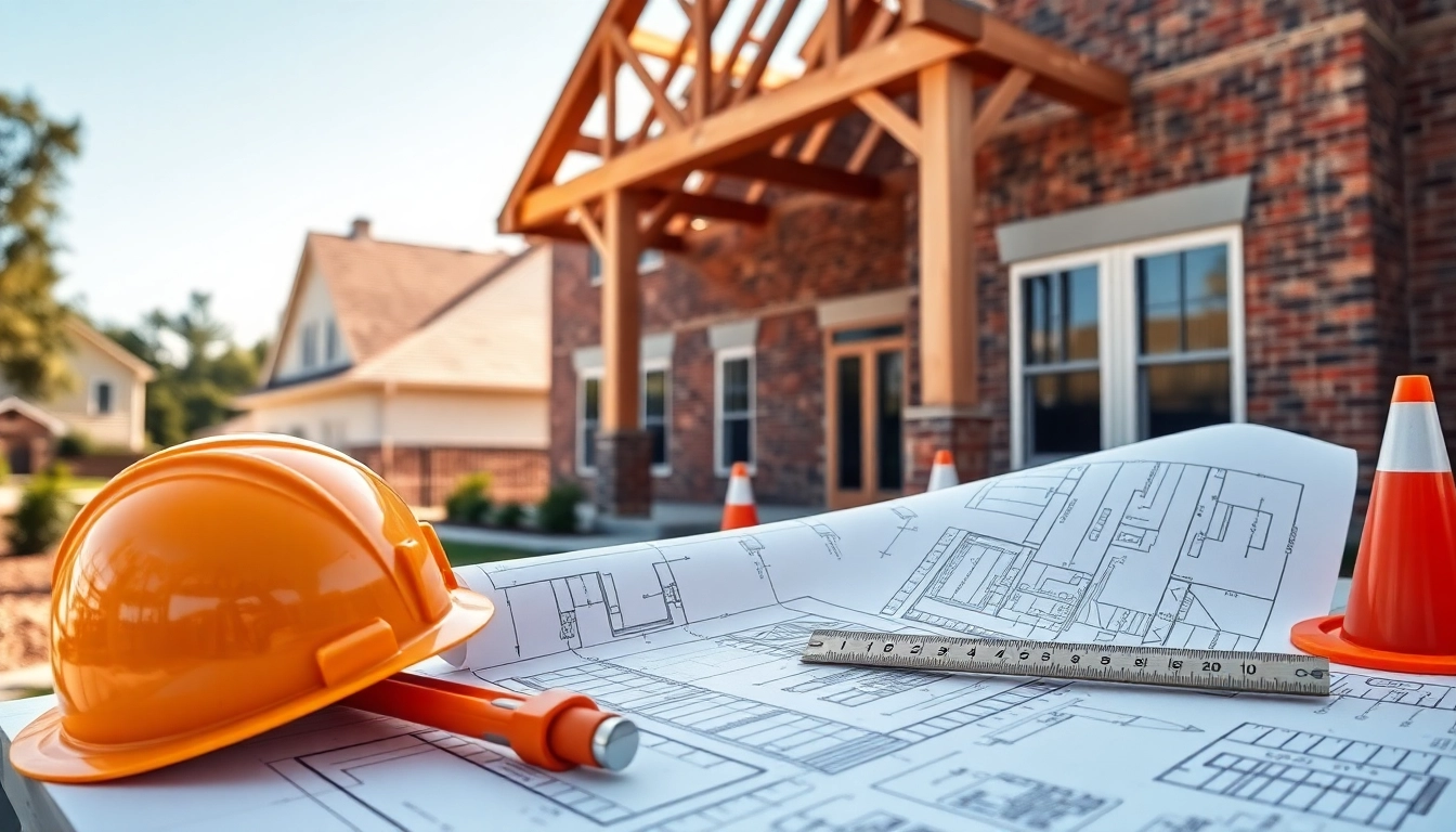 Elegant colonial home construction showcasing detailed craftsmanship and warm earthy tones.