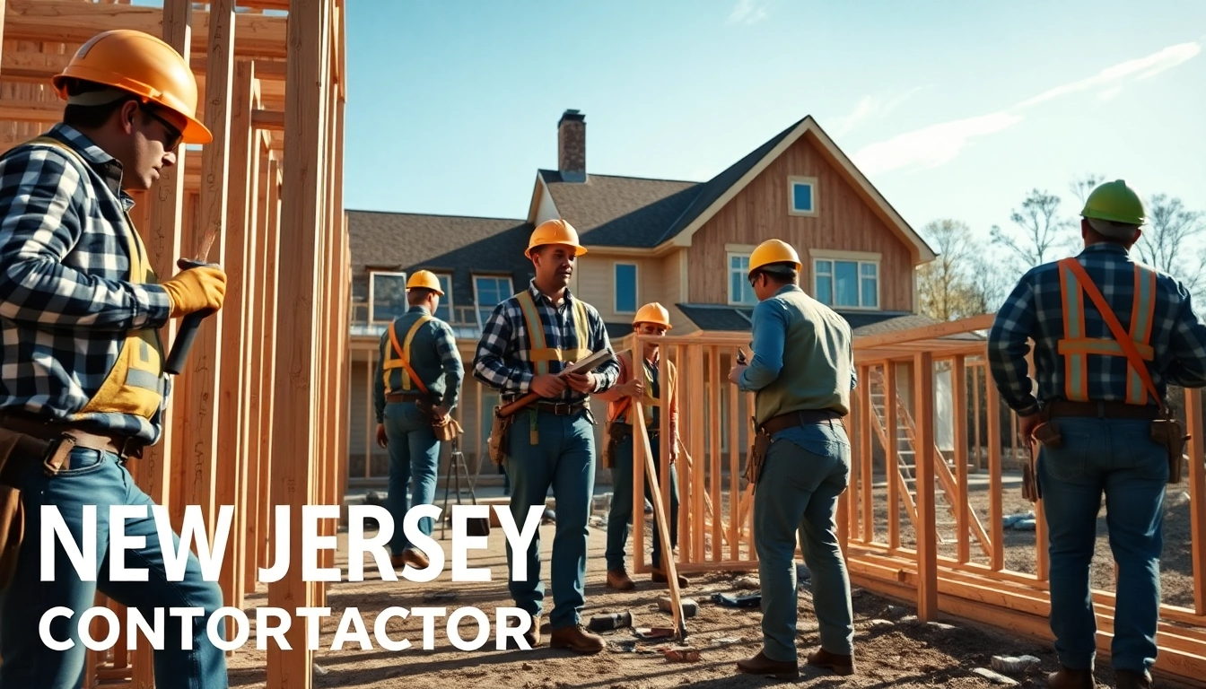 Dynamic construction team executing projects as a New Jersey General Contractor enhances home improvement.