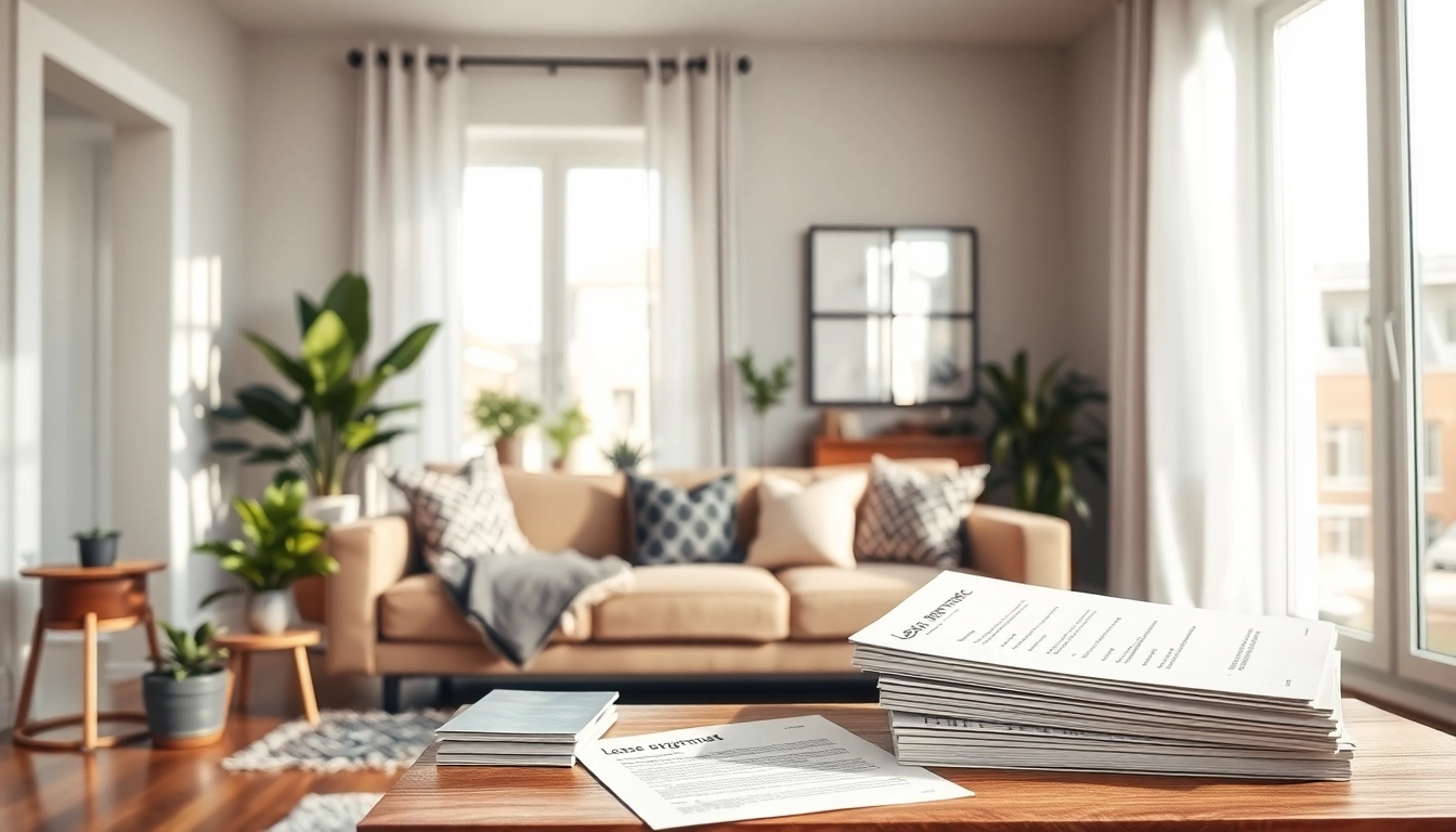 Understanding home warranty for rental properties with a cozy living room scene.