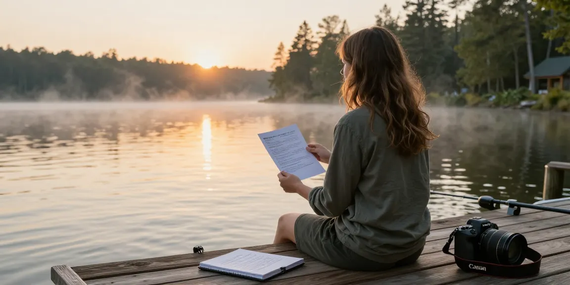 Discover how to get rid of a timeshare while contemplating options at a peaceful lakeside.