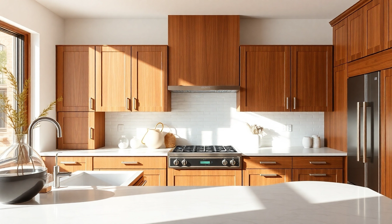 Showcase of Cabinet Refacing Largo FL with stylish kitchen cabinets highlighting modern elegance.