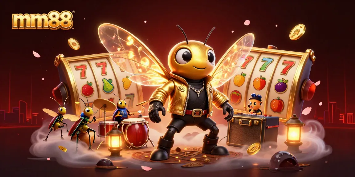 Experience vibrant casino action with mm88's animated characters, exciting slot game elements, and dynamic rewards.